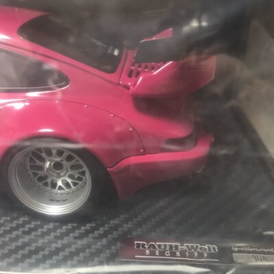 RWB964 マルティニ1/18イグニション Ignition Model Porsche Rwb 964 Rauh-welt Martini - Silver