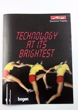 189294 Metz Electronic Flash Sales Brochure Genuine Original