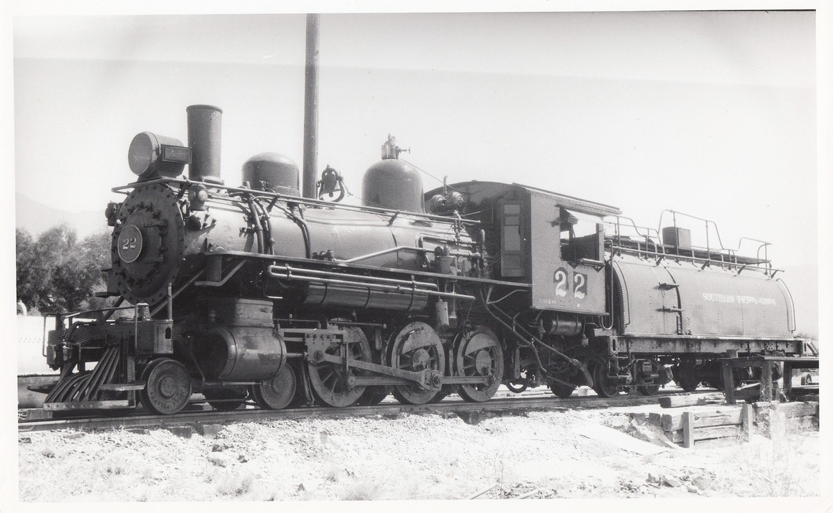 SOUTHERN PACIFIC RAILROAD ~ LOCOMOTIVE #22 | eBay