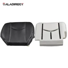 Driver Bottom Seat Cover & Foam Cushion Pad Fit Chevy Silverado GMC Sierra 03-06