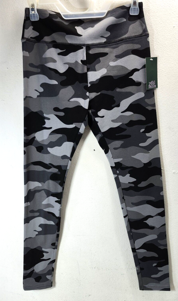 Wild Fable Women's Gray City Camo Leggings Yoga Pants Size Small NEW