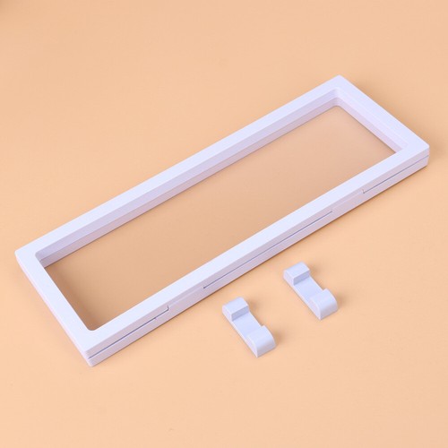 3 D Jewelry Display Stand Money Case Floating Metal Frame Travel - Picture 4 of 9