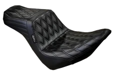 Le Pera Tailwhip Seat Black Double Diamond LYR-580DD
