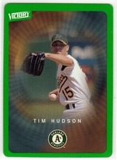 2003 Upper Deck Victory Tim Hudson #66 Tier 1 Green