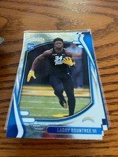 2021 Absolute football Larry Roundtree III Rookie RC #168 Los Angeles Chargers