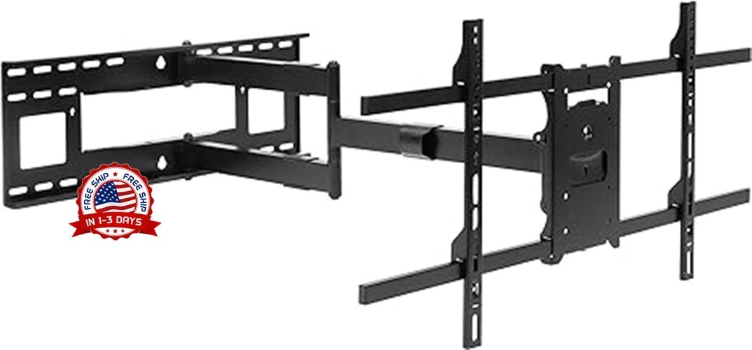 Montaje De Soporte De Pared Para TV, Soporte De Montaje De Movimiento Completo...