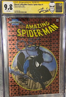 Marvel Collectible Classics Spider-Man 1 Chromium 300 Signed Stan Lee ...