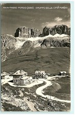 S02-2661, PASSO PORDOI, GRUPPO SELLA-CIMA PORDOI, **REAL PHOTO POSTCARD.