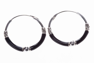 Ela Creolen Silber Gothic Schmuck - NEU