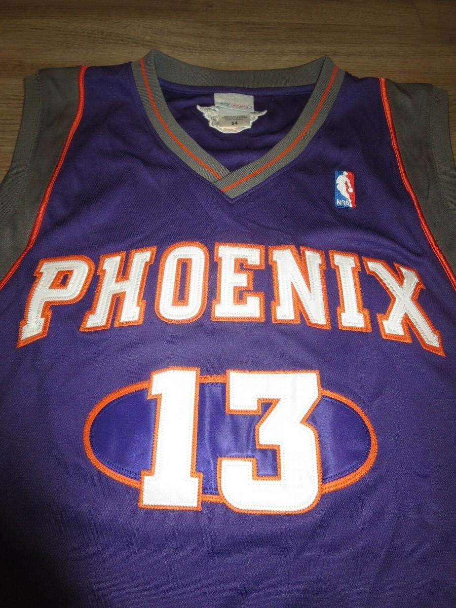 Steve Nash #13 Phoenix Suns NBA Premier Reebok Sewn Jersey 54 | eBay