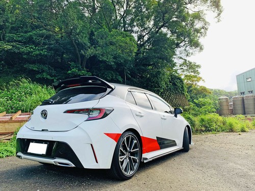 Painted For Toyota Corolla Auris E210 Hatchback OE Type Roof Spoiler 19-20 - Picture 7 of 10