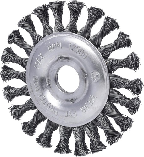 Brosse Circulaire Acier HERCULE 15cm - Nettoyage Métaux