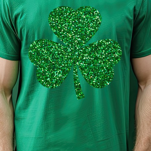 Trébol Brillo Para Hombres y Mujeres Divertido Día de San Patricio Camisetas Camiseta Irlandesa #STPD - Imagen 3 de 20