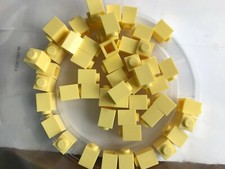 LEGO- NEW-BRIGHT LIGHT YELLOW- 3005-1 x 1 BRICK- 20 PIECES