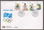 Ireland 1996 FDC Atlanta Olympic Games