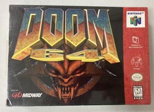 Doom 64 Nintendo N64 1997 Midway Brand New Factory Sealed  Doom64