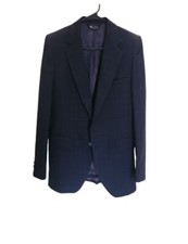 Christian Dior Kids Button Up Blazer Ivy League Preppy Classic Navy Blue