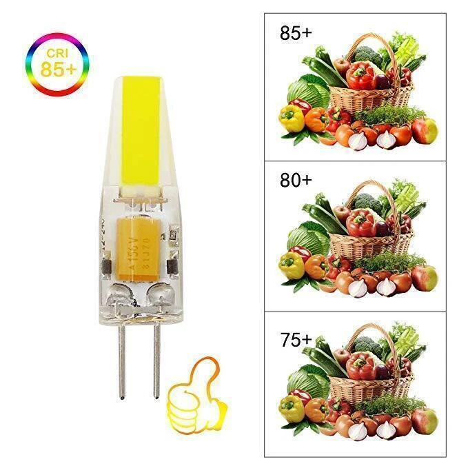 4-10x G4 LED COB Lampe 3W 6W AC/DC 12V Leuchtmittel Birne Warmweiß Kaltesweiß - Bild 4 von 4