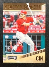 2019 Playoff Gold Scooter Gennett #17 68/199