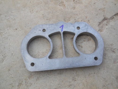 Porsche 356 / 912 Adapter for WEBER carburetor (1) #1 C # 42F - Picture 2 of 2