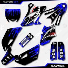 Blue Savage Racing Camo Graphics kit fits 15-21 Yamaha Yz85 YZ 85 # Plate