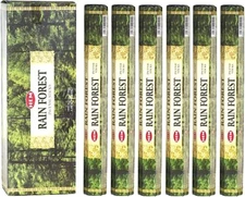 HEM Incense - Rain Forest - Box of Six 20 Stick Tubes