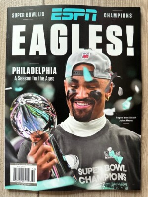 2025 EAGLES ESPN SPECIAL EDITION Philadelphia A Season For The Ages SUPER BOWL