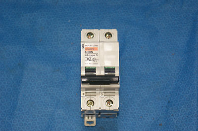 Merlin Gerin Multi 9 C60N 6A-Type D  2 Pole Circuit Breaker 480VAC