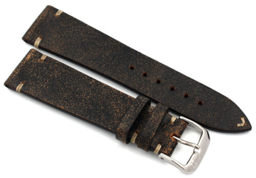 RIOS1931 Sagittarius handmade Germany Vintage Leder für Klassische Uhren Band - Picture 14 of 22