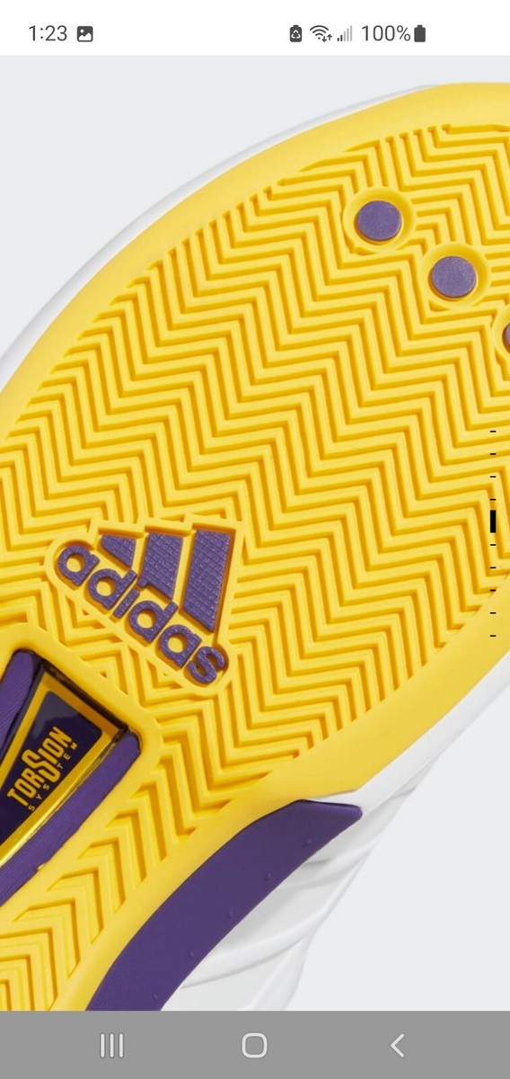 Adidas Crazy 1 Lakers Home SIZE 13 GY8947 BRAND NEW NEVER WORN OR