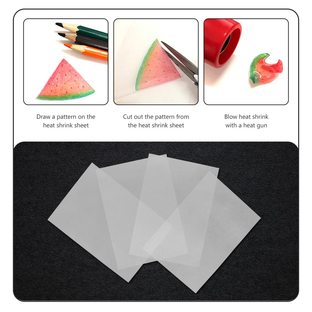 4pcs printable shrink film shrink plastic kit shrink film printable Heat  Film