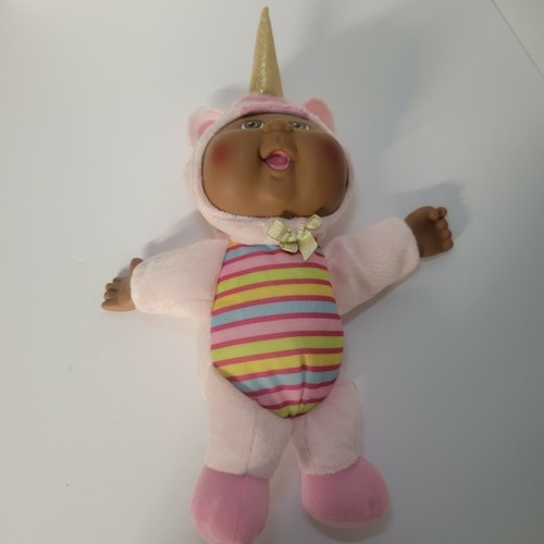 Cabbage Patch Kids 9 inch Cuties Fantasy Friends Plush Star Unicorn Pink - Afbeelding 5 van 8