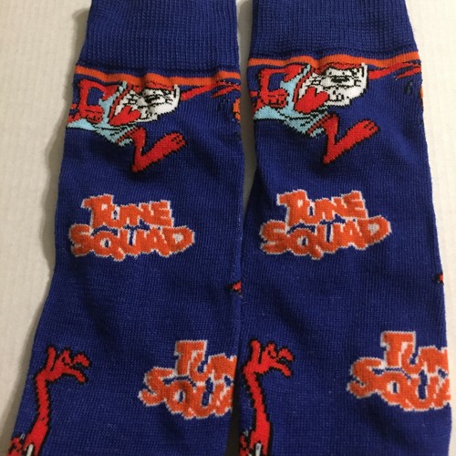 NEW Space Jam Crew Socks Men Shoe Size 8-12 - Tazmanian Devil - Picture 2 of 5