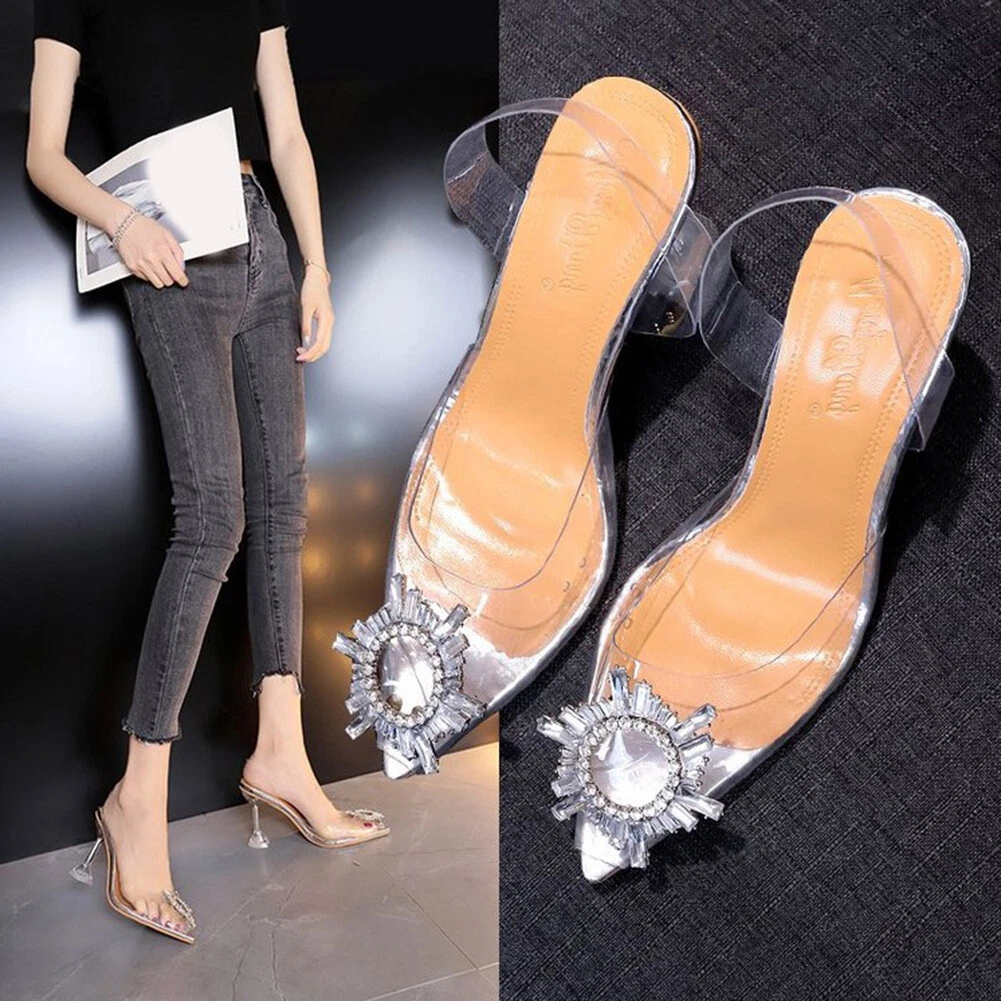 Silver pointed toe shoes sale