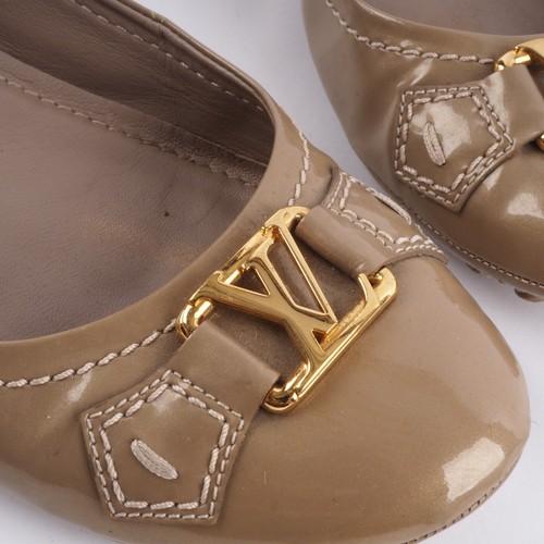 Ballerine Oxford Louis Vuitton scarpe da donna in pelle verniciata di lusso t... - Foto 6 di 13