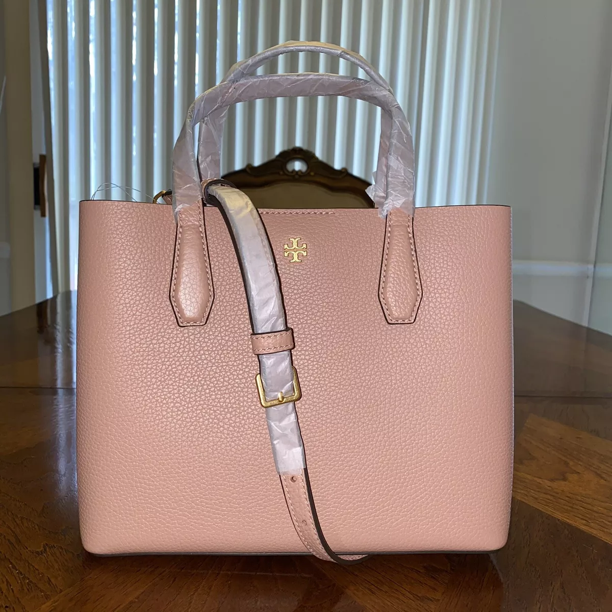 NWT Tory Burch Small Blake Tote Pink Moon