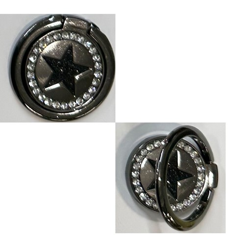For iPhone /Samsung Finger Ring Holder Metal Plate Rotating Magnetic Grip - Picture 12 of 12