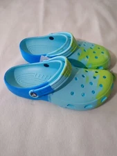 Crocs Classic Ombre Clog Arctic Multicolor Blue Green 208275-4LE Men's 10 (W12)
