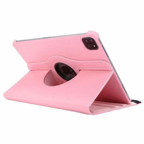 Leather Case For iPad Pro M4 Air M2 11" 13" 2024 Flip Stand Cover 360° Rotating - Picture 10 of 53