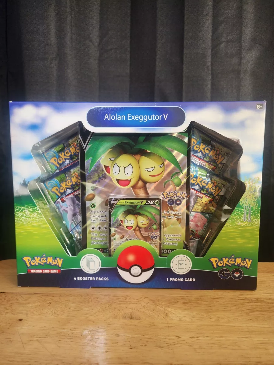 Pokemon GO TCG Trading Card Game: Alolan Exeggutor V Box - 4