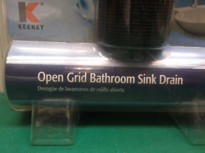 Keeney Style wise Bronze Finish Push Button Bathroom Sink Drain K820-75BRZ