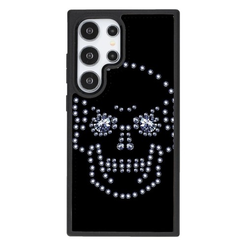 Funny Covers For Samsung S7 S8 S9 S10 S20 Plus Lite Black skeleton skull diamond - 第 4/25 張圖片