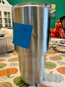 dented yeti rambler