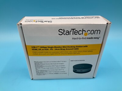 StarTech USB-C Multiport Adapter DKT31CHDVCM   ️  ️ New Open Box
