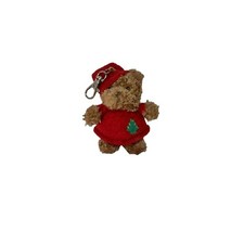 Russ Christmas Cuties Puppy Clip On keychain