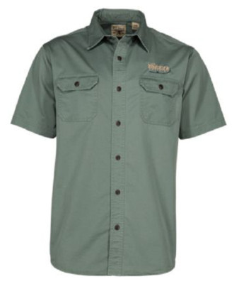 NEW RedHead Men's Tackle Anything Novelty Short Sleeve Shirt Size Medium