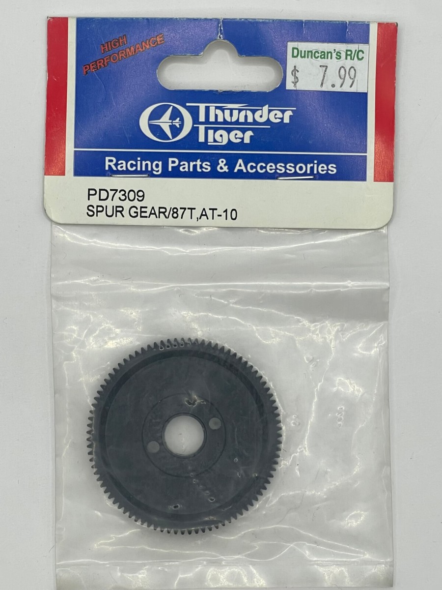 Pignon 87 Dents Thunder Tiger PD7309 – Pour Modélisme AT-10 – Neuf Emballé