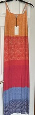 ELIANE ROSE MAXI DRESS SIZE S SLEEVELESS MULTICOLOR NWT