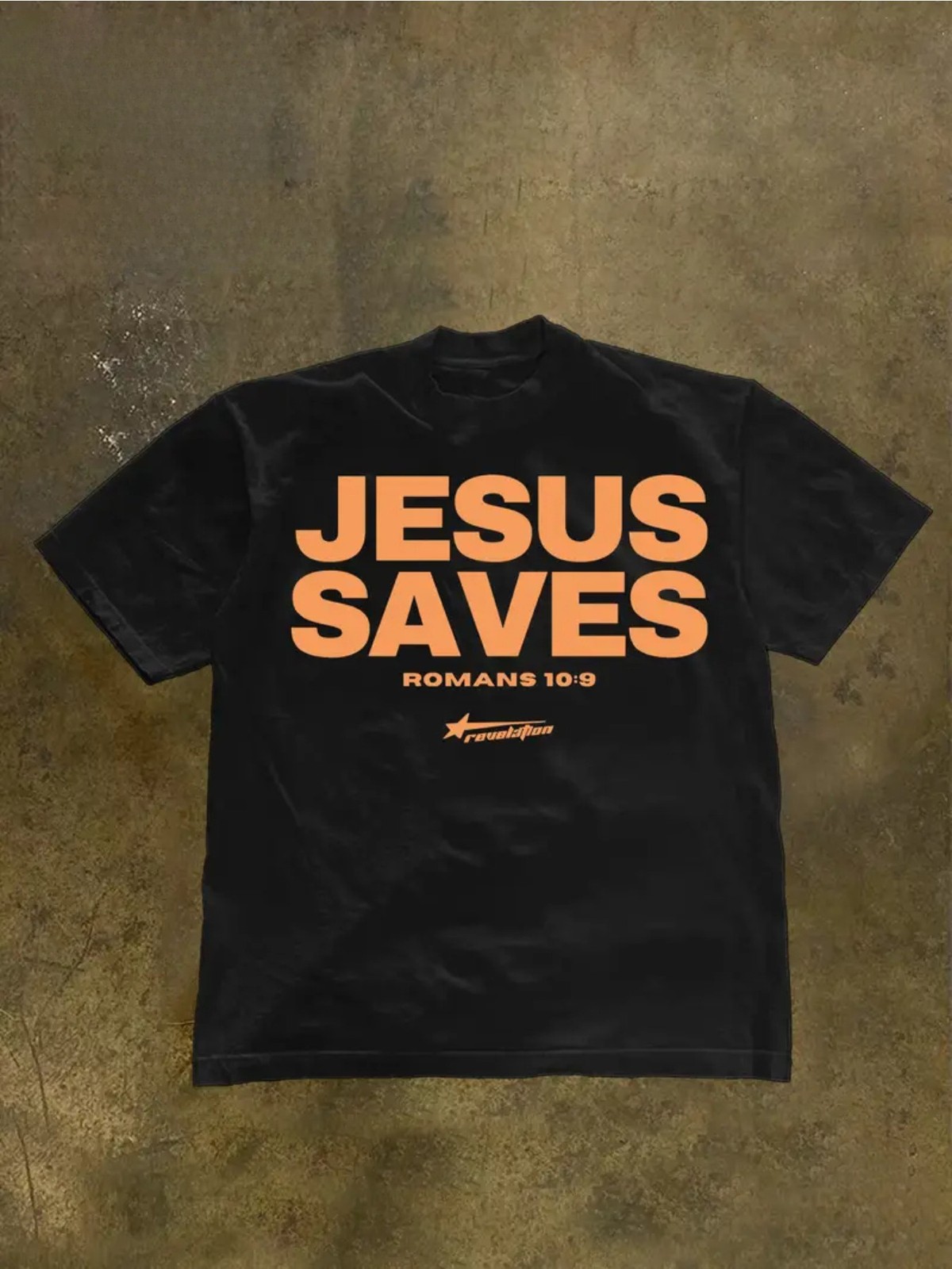Boys Double-Sided Jesus Saves Romans 109 Short Sleeve Tee 180gsm Comfort Fit