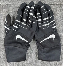 Nike Men’s Running Gloves Black Reflective Lightweight Size Large L
